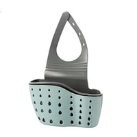 Image 11 of Kitchen Sink Holder Hanging Drain Basket Adjustable Soap Sponge Shelf Organiser Bathroom Faucet Hold