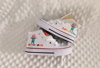 Image 12 of Cocomelon Toddler Girls Custom Canvas Shoes