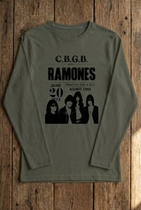 Image 3 of Camiseta M/L Ramones (CBGB)