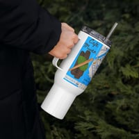 Image 1 of Dominica by Bus 40oz Cafe Mwen Map Print Cup
