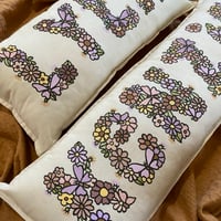 Image 5 of Just Floral & Butterfly Personalised Cushion 