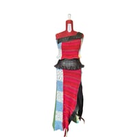 Image 1 of Upcycled Two-Piece Set: Knit & Leather Fusion – One of a Kind
