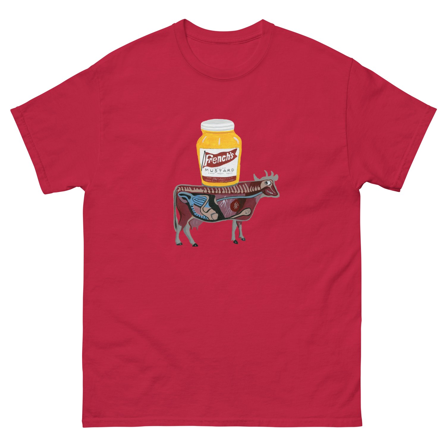 Image of MUSTARD COW T-SHIRT