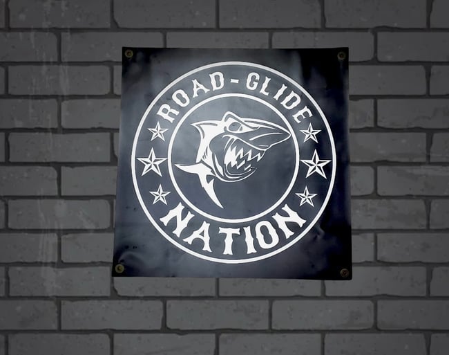 Road Glide Nation OG Vinyl Banner