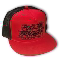 PPTH Snapback Trucker- Red / Black