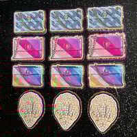 Image 1 of K. Geiger inspired cupcake toppers