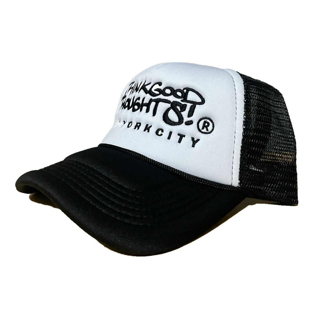 Image of Original Logo Trucker Hat - Black