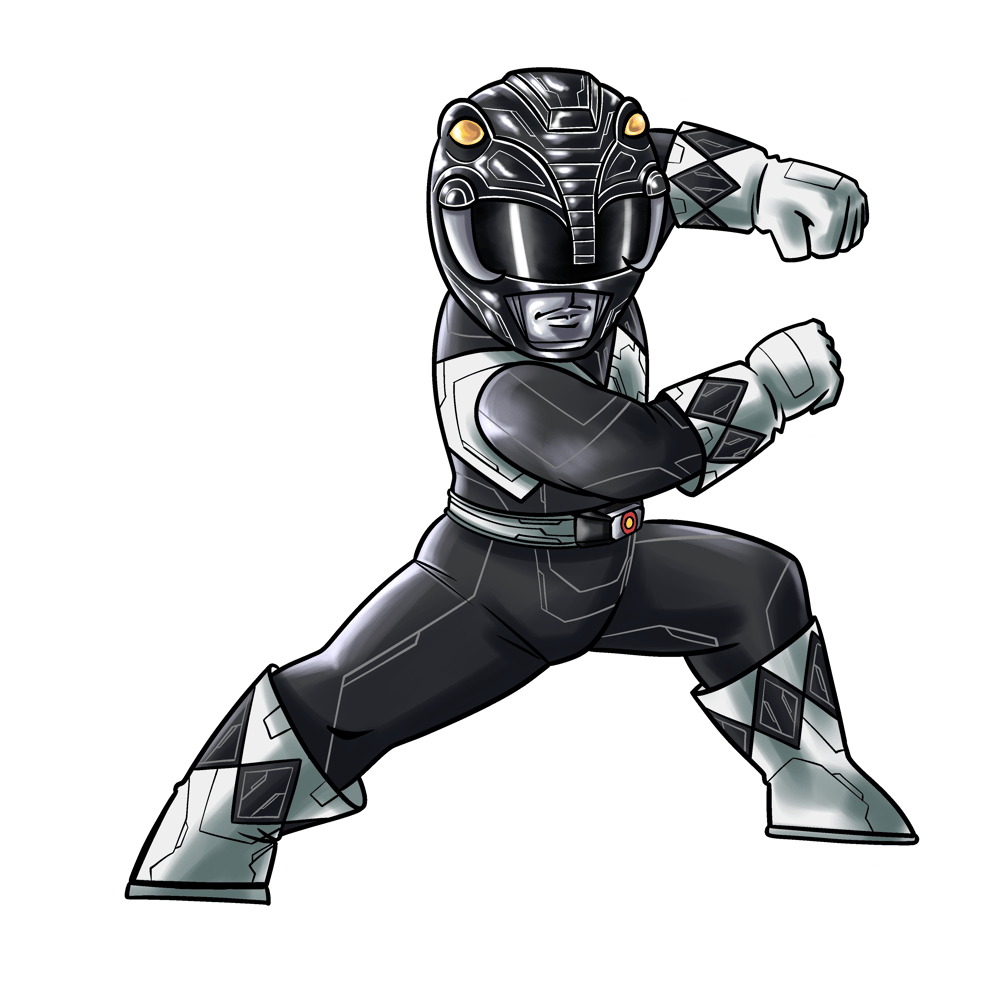 Image of MMPR Black Ranger