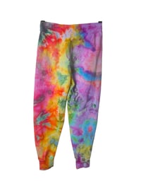 Image 6 of M Ladies/Junior's Sweatsuit Set in Shocking Rainbow Ice Dye