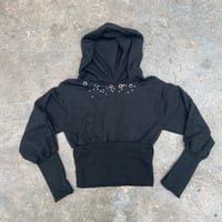 Image 1 of CINCH EYELET HOODIE (MULTIPLE COLOURS)