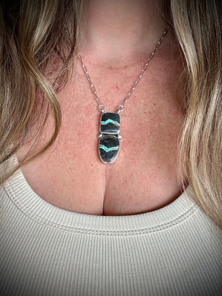 Image of Blackjack  Necklace