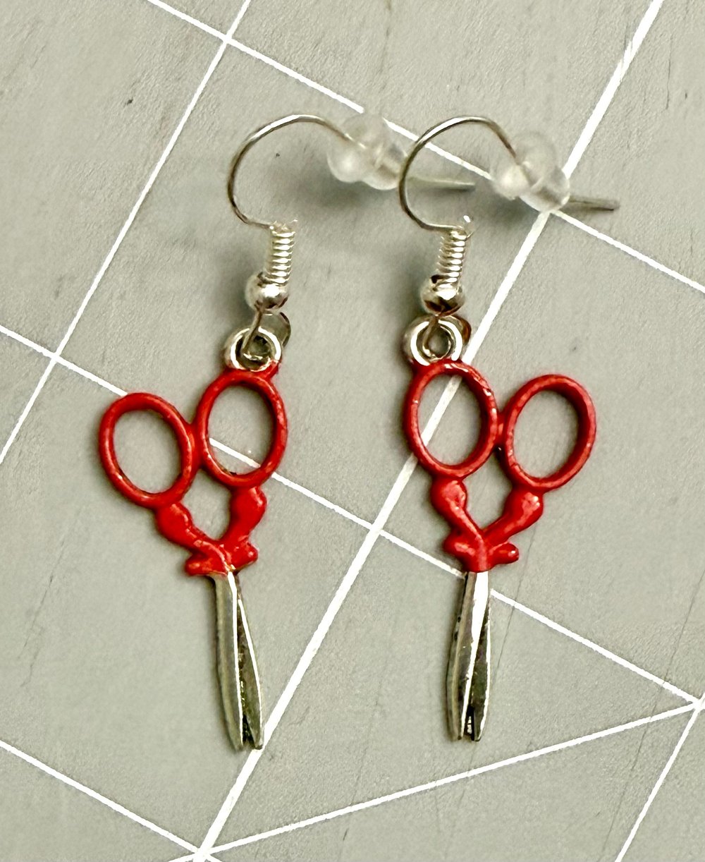 Image of Just the Scissors Earrings