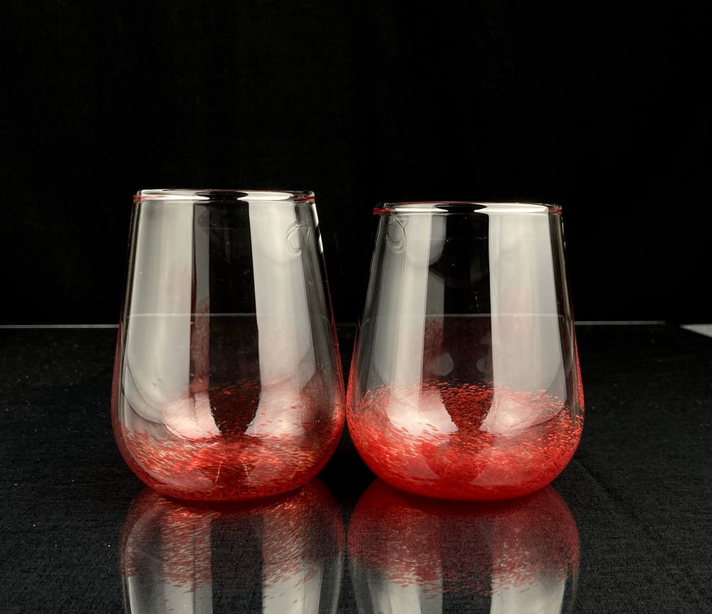 Image of Frit Tumbler - Dragon's Blood