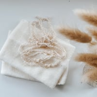 Image 2 of Textured Cream Bows