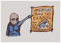 Image 2 of ⋆ Postcard Print ⋆ Gato Perdido