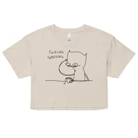 Image 8 of Women’s crop top f surviving 