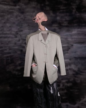 Image of MASSTAK - 44 Dual Abstract Blazer
