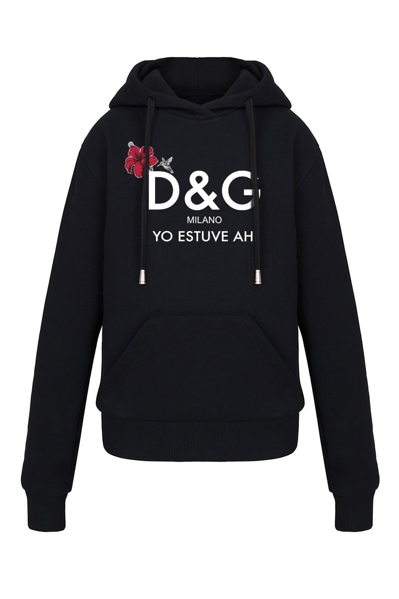 Image of D & G Flower Hoodie