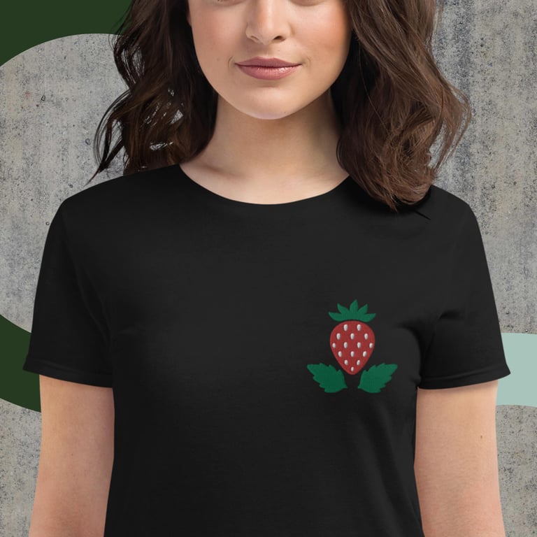 Strawberry Sweet Women's T-shirt Image 5