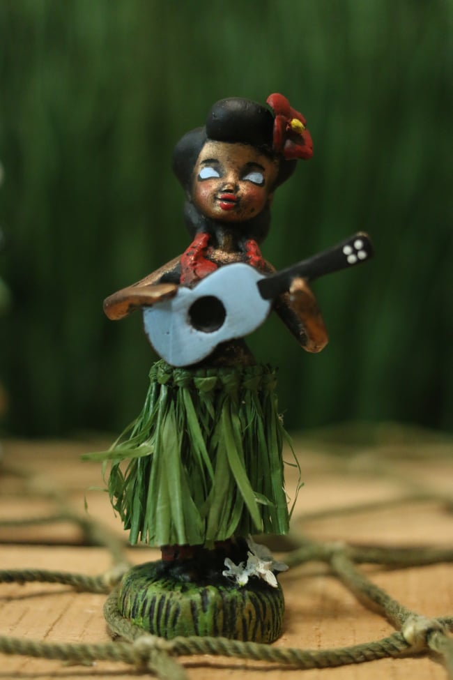 Relic Hula Doll Copper