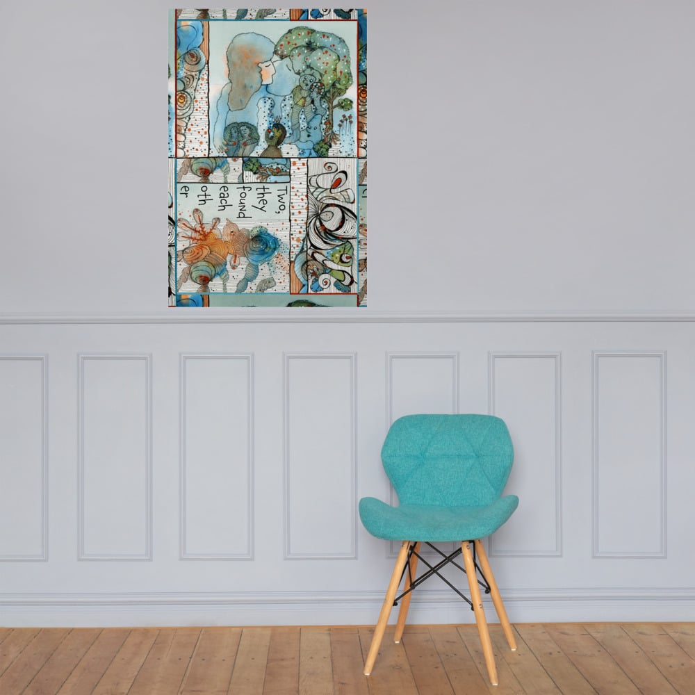 Image of Two Collage - Poster