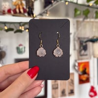Image 4 of Rose Quartz & Gold Steel Drops