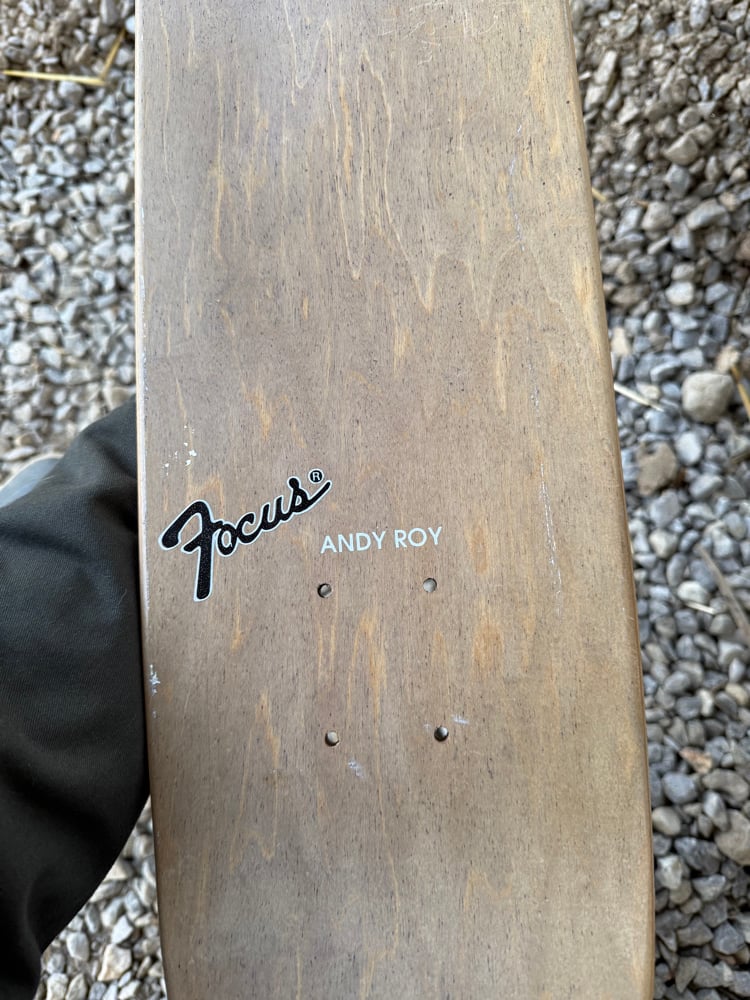 Focus Black Flag Six Pack Andy Roy skateboard OG glory