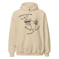 Image 6 of everything hurts Unisex Hoodie