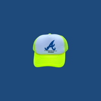 Image 2 of White/Volt “A” Trucker
