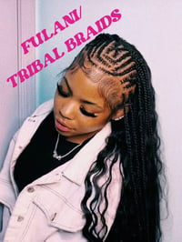 Image 1 of Fulani Tribal Braids