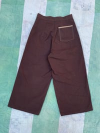 Image 2 of Sailor Trousers in Brown