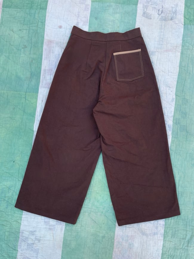 Sailor Trousers in Brown