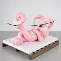 Image 2 of Bunny table rose pastel