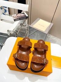 Image 1 of Lou double strap sandals