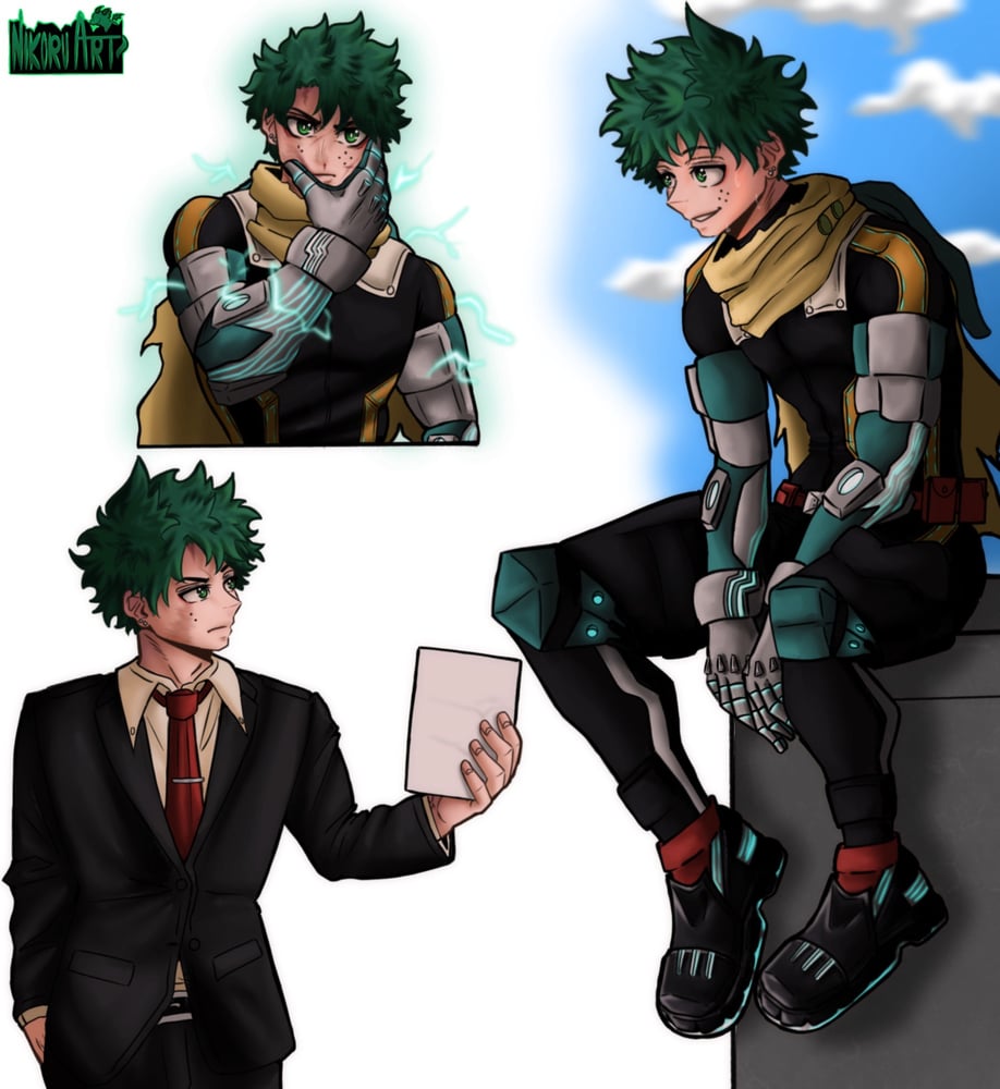 Image of Pro Hero Deku Print