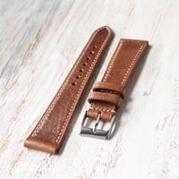 Image 4 of 20mm Classic Watch Strap  - Missouri Mokka
