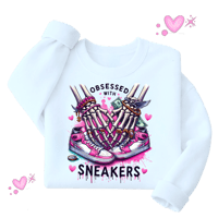  Obsessed With Sneakers Sweatshirt 