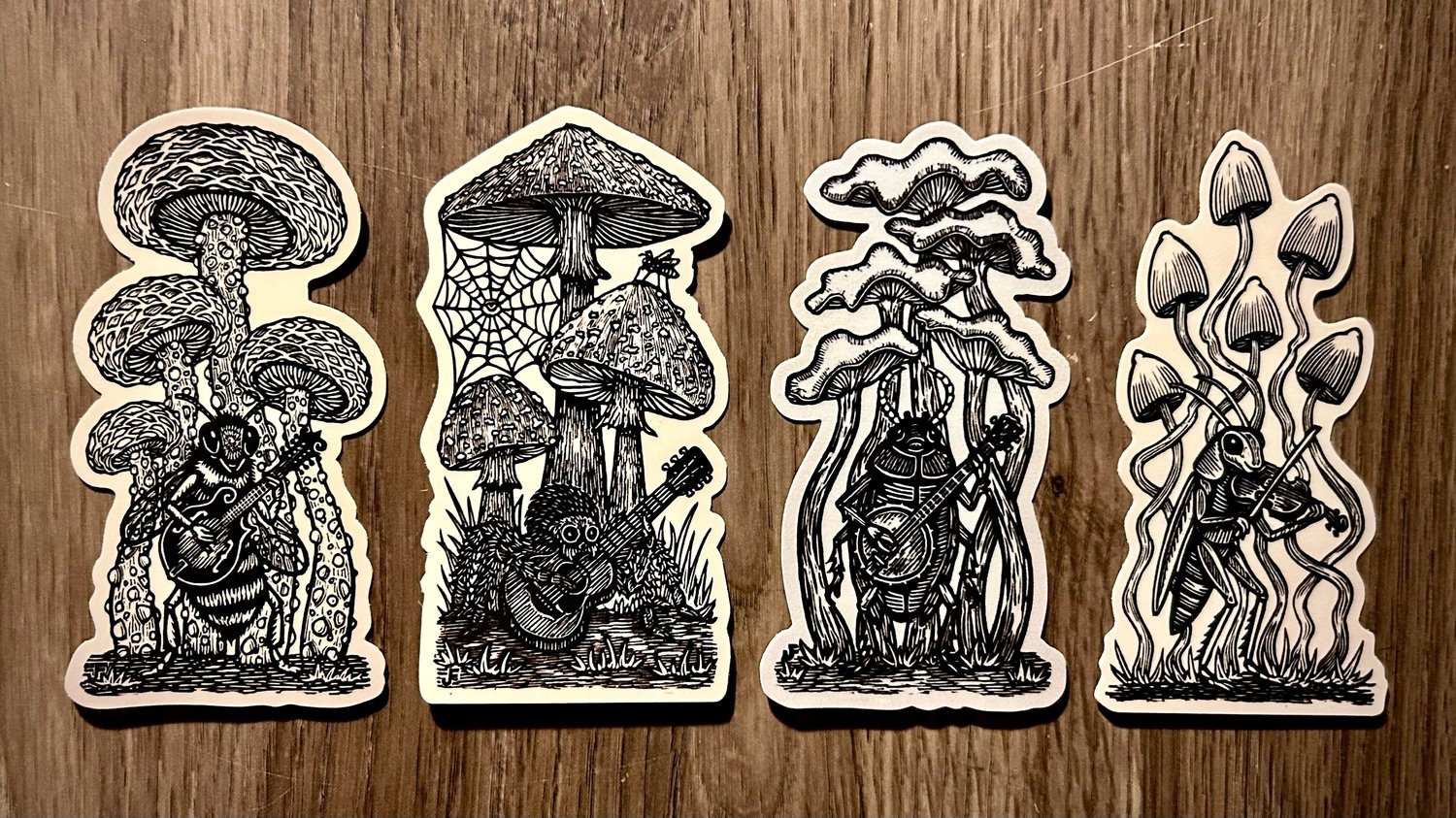 Image of Bluegrass Insect stickers