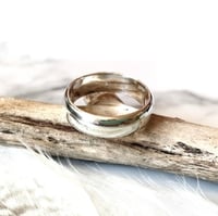 Image 5 of Handmade Sterling Silver Super Chunky Wedding Ring 925
