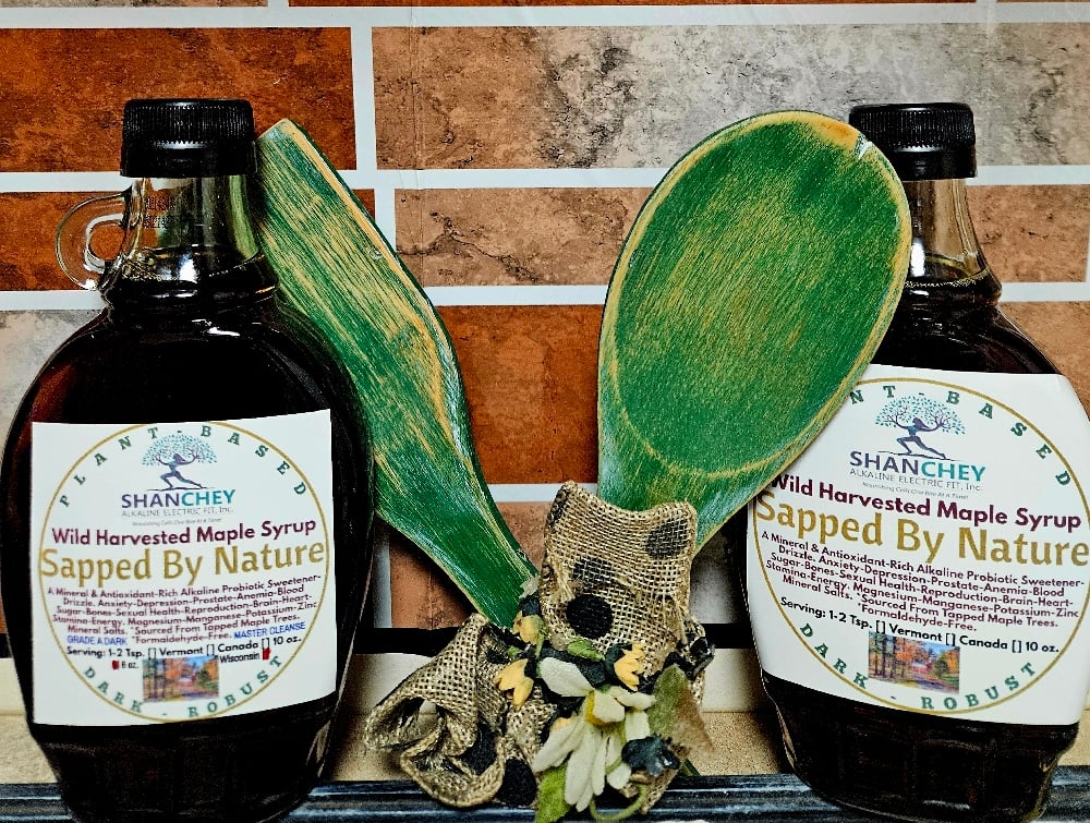 WILD SAPPED BY NATURE Maple Sugar/Cream/Syrup. Anxiety-Probiotic-Prostate-Anemia-Detox