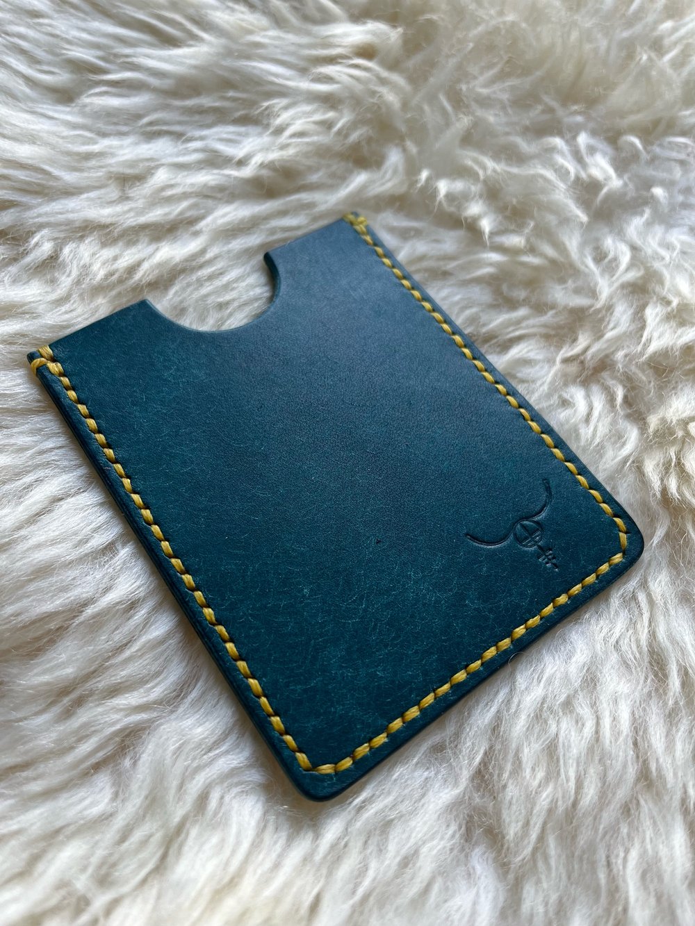 Image of Ortensia Pueblo Cardholder (Bright Yellow)