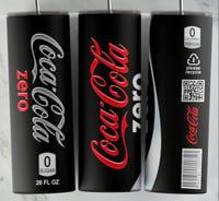 Coke Zero 20oz tumbler