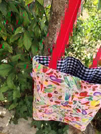 Image 1 of Tote sencilla HUERTA rosa