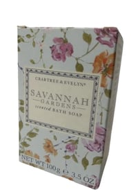 Crabtree & Evelyn Savannah Gardens Scented Bath Soap Bar 3.5 oz 100g New