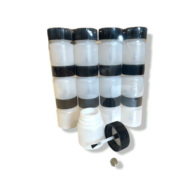 1oz Paint Saver Touchup containers 12pk LiME LiNE
