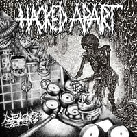 Image 1 of Hacked Apart / Sulfuric Cautery “split” 7”