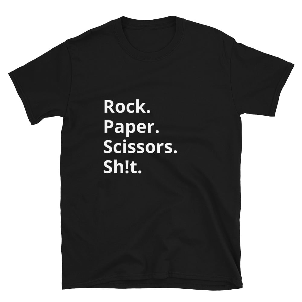 Image of Rock Paper Scissors Unisex T-Shirt