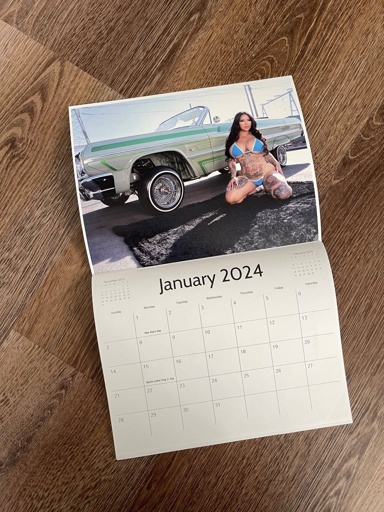from california, with love - connie perignon 2024 calendar Image 2