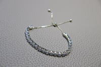 Image 2 of Gold plated bolo crystal bracelet 