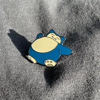 Image 2 of Lil Snorlax pin